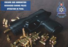 Police Recover Firearm and Ammunition in Intelligence-Led Operation in Penal District