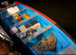 Coast Guard Intercepts Pirogue Carrying 252 Packets of Suspected Marijuana
