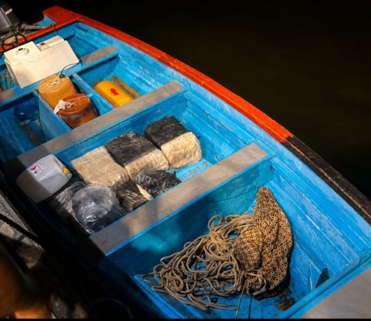 Coast Guard Intercepts Pirogue Carrying 252 Packets of Suspected Marijuana