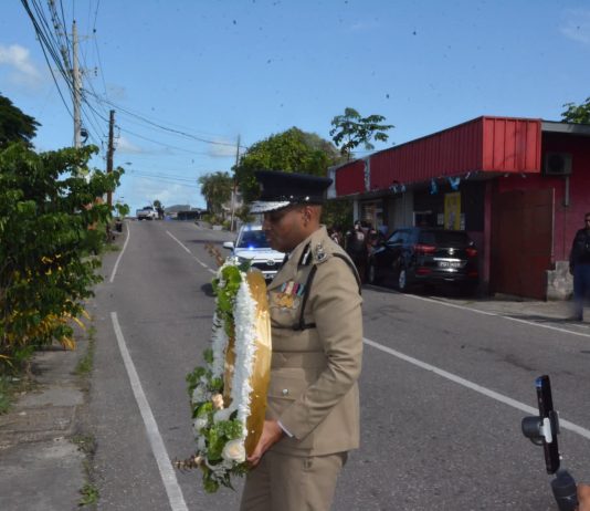 Commissioner Guevarro Honors Slain Officer at Coup Anniversary Ceremony
