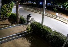 Man caught on CCTV stealing air conditioner condenser in Port of Spain