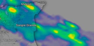 Intense Showers and Thunderstorms Threaten Local Rainfall Thresholds in Fishing Pond and Manzanilla