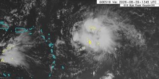 Remnants of Tropical Storm Dolly Bring Rainfall and Thunderstorms to Caribbean Islands