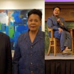 Paula-Mae Weekes discusses leadership at Howard University event.