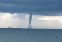 Waterspout Spotted in Gulf of Paria, Weather Advisories in Effect