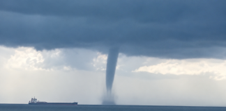 Waterspout Spotted in Gulf of Paria, Weather Advisories in Effect