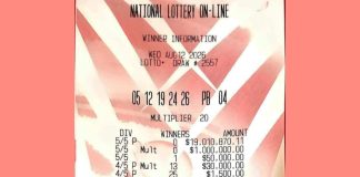 19M Lotto Plus Jackpot Rolls Over After Wednesday Night Draw