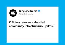 Authorities publish detailed community infrastructure update