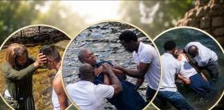 Twelve Carrera Convict Prison Inmates Baptised in Hopeful Gulf of Paria Ceremony