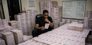 LOTTERY REACHES A SWEET SPOT