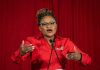 Dr. Nyan Gadsby-Dolly Rallies PNM Supporters Against Criticism and Political Attacks