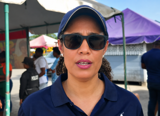 Minister, Security Team Stay Until Eddie Hart Police Post Completed