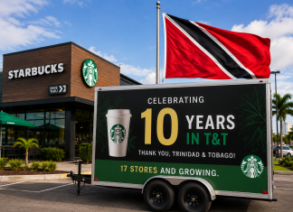Starbucks Marks Decade in Trinidad and Tobago With 17 Stores