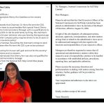 Source says Sookhoo remains communications officer as Leu takes leave.