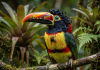 Meet the Curl-crested Aracari: The Bird with a Bizarre Hairstyle!