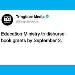 Education Ministry Completes Review of 45,953 Book Grant Applications; Payments Begin September 2