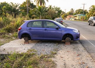 Vehicle Rims Theft Sparks Security Concerns at Popular FOC