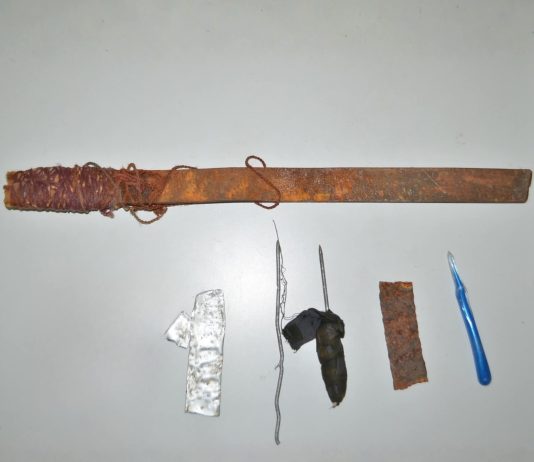 Six Improvised Weapons Seized in Routine Search at Eastern Correctional Facility