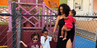 Rihanna Brings Her Three Children Back Home to Rihanna Drive