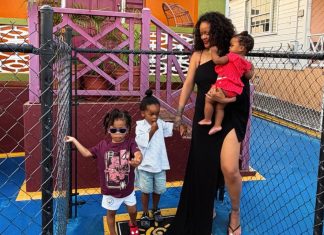 Rihanna Brings Her Three Children Back Home to Rihanna Drive