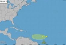 TTMS Monitors Tropical Wave with Low Cyclone Potential in Central Atlantic