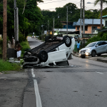 Vehicle Overturns in Siparia: Authorities Investigate Cause and Potential Injuries