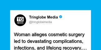Woman alleges cosmetic surgery led to devastating complications, infections, and lifelong recovery.