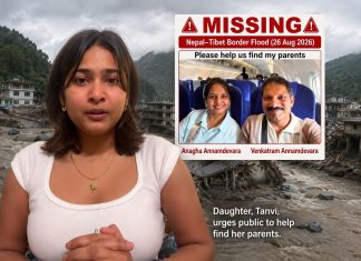 Daughter Appeals for Help as Parents Remain Missing Following Nepal-Tibet Border Floods