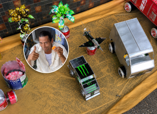 Trinidad Man Turns Discarded Cans Into Impressive Handmade Art, Showing His Creative Talent