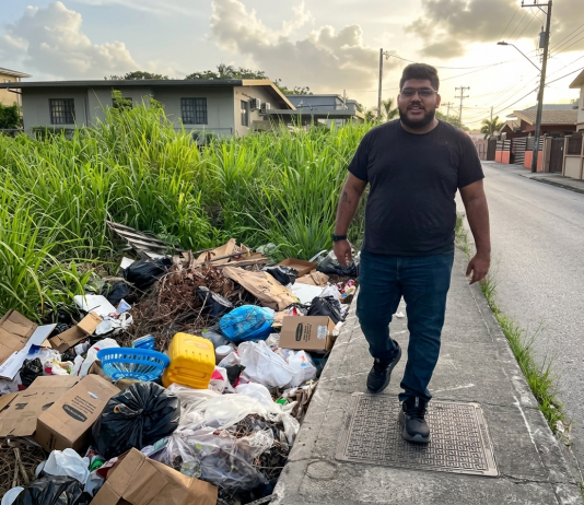 Local Representative Address Landfill Concerns in Chaguanas