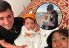 Jordan Zess Boss celebrates sons first birthday with family photos.