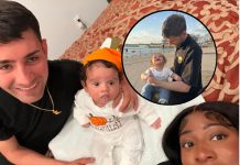 Jordan Zess Boss celebrates sons first birthday with family photos.