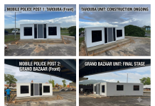 UNC Government Constructs Mobile Police Posts at Tarouba and Grand Bazaar for Enhanced Safety