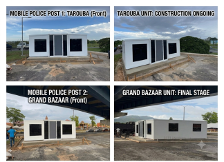 UNC Government Constructs Mobile Police Posts at Tarouba and Grand Bazaar for Enhanced Safety