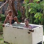 Mother Turns Freezer into Backyard Pool for Son’s Fun