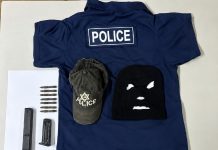Police gear and ammunition discovered during search in Marabella area