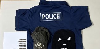 Police gear and ammunition discovered during search in Marabella area