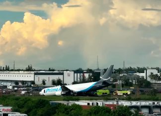 Amazon Cargo Plane Runway Overrun Leaves Five Dead In Miami