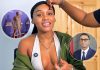 Nailah Blackman’s feathered CMA dress was held in customs overnight