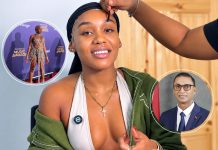Nailah Blackman’s feathered CMA dress was held in customs overnight
