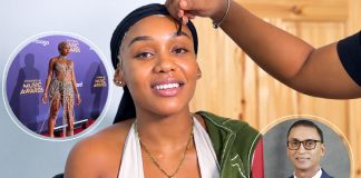 Nailah Blackman’s feathered CMA dress was held in customs overnight