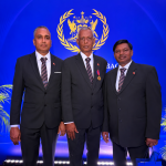 Rambharat Celebrates National Honour Alongside Hunters Search and Rescue Founding Members