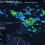 Nighttime Thunderstorms Sweep Northeastern Trinidad, Bringing Heavy Rain and Flash Flood Risks