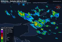 Nighttime Thunderstorms Sweep Northeastern Trinidad, Bringing Heavy Rain and Flash Flood Risks