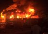 Explosion Reported Before Major Fire Erupts at Ogle Building, Guyana