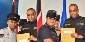 Police Officers Recognised For Years Without Taking Sick Leave