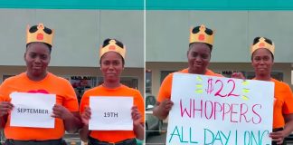 Burger King Sets $22 Whopper Deal For September 19