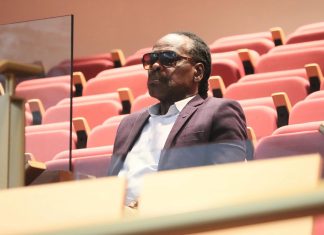 Fitzgerald Hinds attends Parliament during Special Operations Bill proceedings