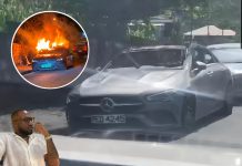 Firebombed vehicle reportedly linked to Yup Life executive behind FOC