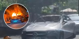 Firebombed vehicle reportedly linked to Yup Life executive behind FOC
